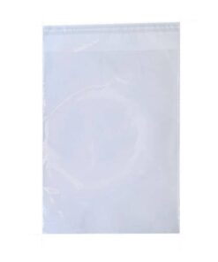 Clear bags with re-seal tape (100 units)(150 x 250 +40mm)