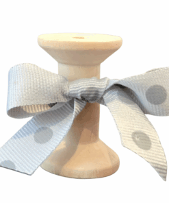 No 127 – Silver Grey Dot 15mm