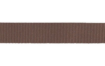 Petersham Ribbon – Solid Brown – 15mm x 20m roll
