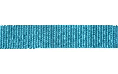 Petersham Ribbon – Solid Cyan – 25mm x 20m roll