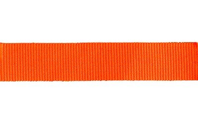 Petersham Ribbon – Solid Fluorescent Orange – 20mm x 20m roll