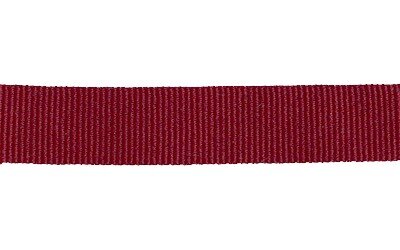 Petersham Ribbon – Solid Maroon – 25mm x 20m roll