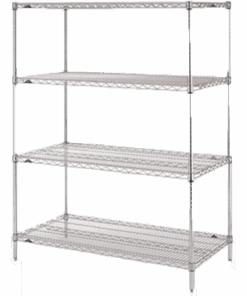 Chrome Wire Shelving