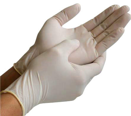 Examination Gloves – Latex – Powdered – Box 100 5g Weight
