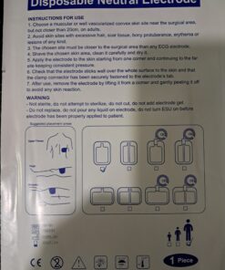 Diathermy Disposable electro pads