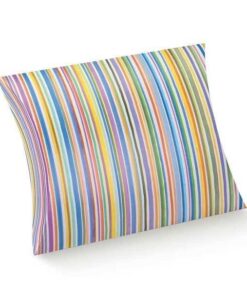Pillow Box – Multi-Stripe (85 x 85 x 30mm)