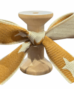 No 177 – Star Light Cream & Gold 20mm