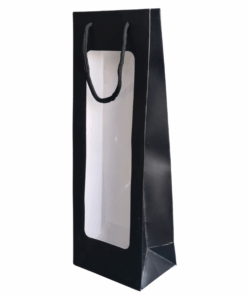 Black Bottle with Window