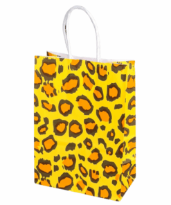 Eco Bag – A5 Yellow Leopard