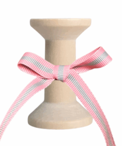 No 246 – 10mm Pink with Grey Stripe