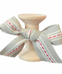 No 037 – Cream/Red Stitch 20mm