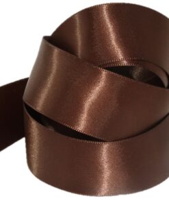 DFS Espresso Brown (7mm) Satin Ribbon