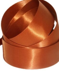 DFS Saddle Brown (7mm) Satin Ribbon