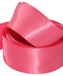 DFS Lipstick Rose Pink (15mm) Satin Ribbon