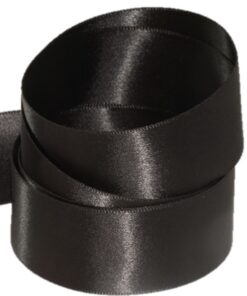 SFS Black Satin Ribbon (30mm)
