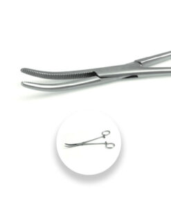 Forceps Spencer Wells 15cm Curved