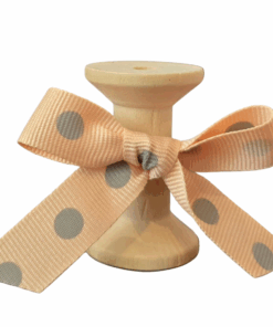 No 123 – Coral Grey Dot 15mm