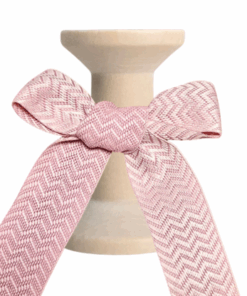 No 141 – Peach Chevron 24mm x 20m