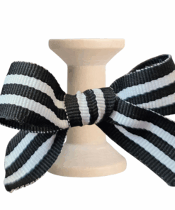 No 120 – Black & White Stripe 20mm