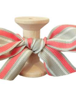 No 113 – Stone, Lt Cream & Strawberry 25mm