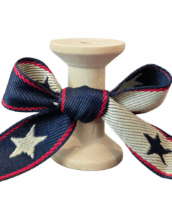No 181 – Star Navy, Red & Cream 20mm