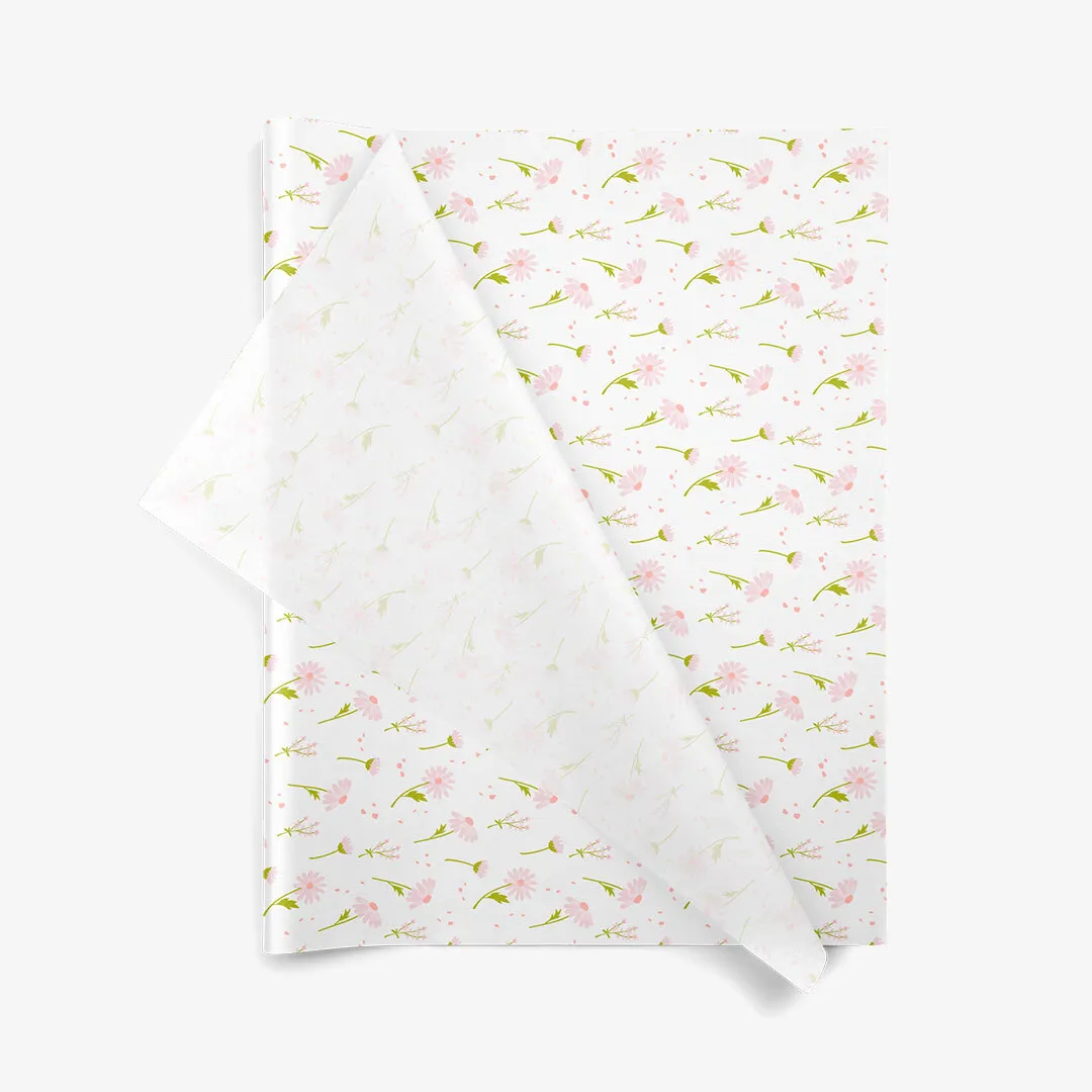 Blooming Field Wrapping Tissue (25 Sheet Pack)