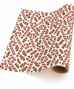 Christmas – Candy Giftwrap Paper (50m x 50cm Roll)