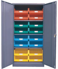 Linbin ® Storage Bin Cabinet Kit 4