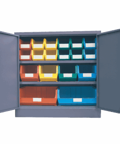 Linbin ® Storage Bin Half Size Cabinet Kit 2