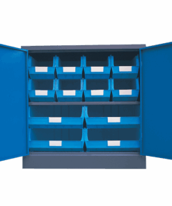 Blue – Linbin ® Storage Bin Half Size Cabinet Kit 3
