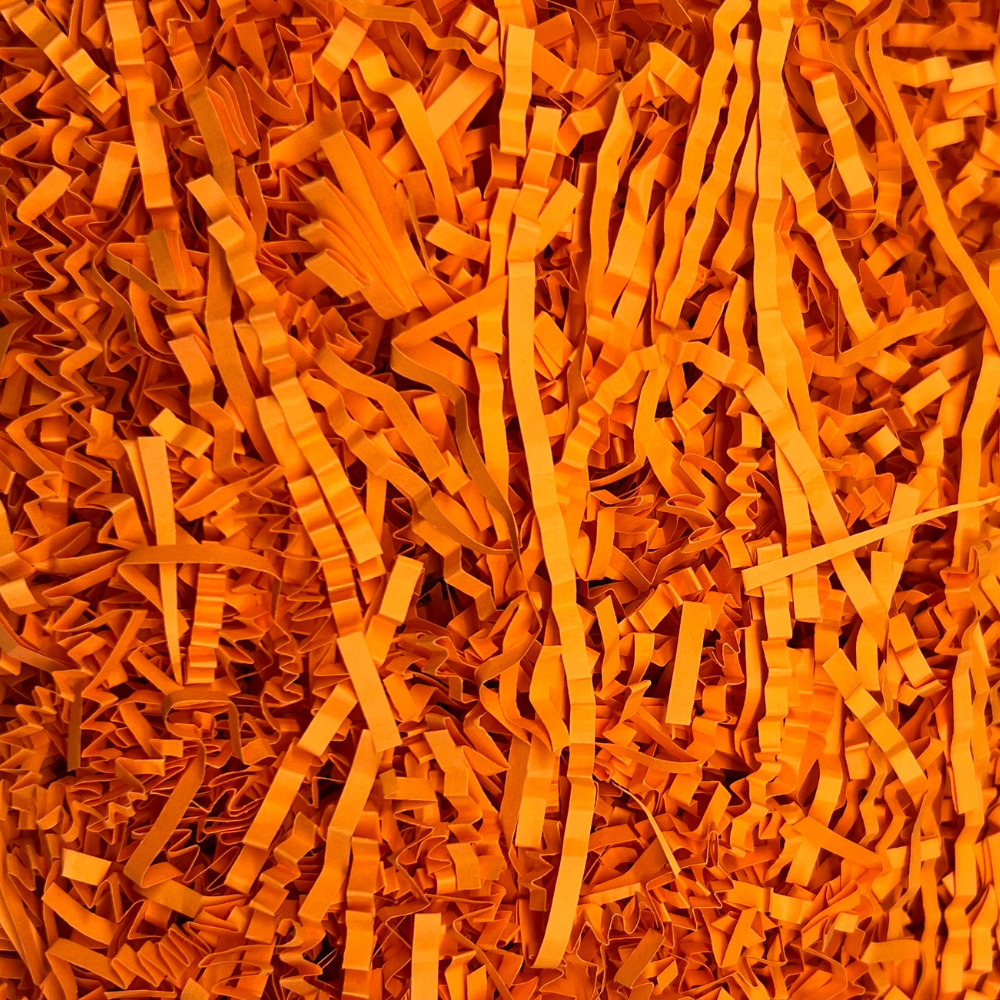Crinkle Paper – Orange 100g