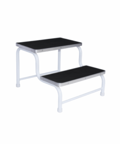 Stationary Double Step With Rubber Tops With Stainlesssteel Surrounds Oe80a E Rt