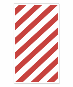 Chevron Fire Extinguisher Backing Board