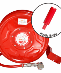 Plastic Nozzle Swing Fire Hose Reel