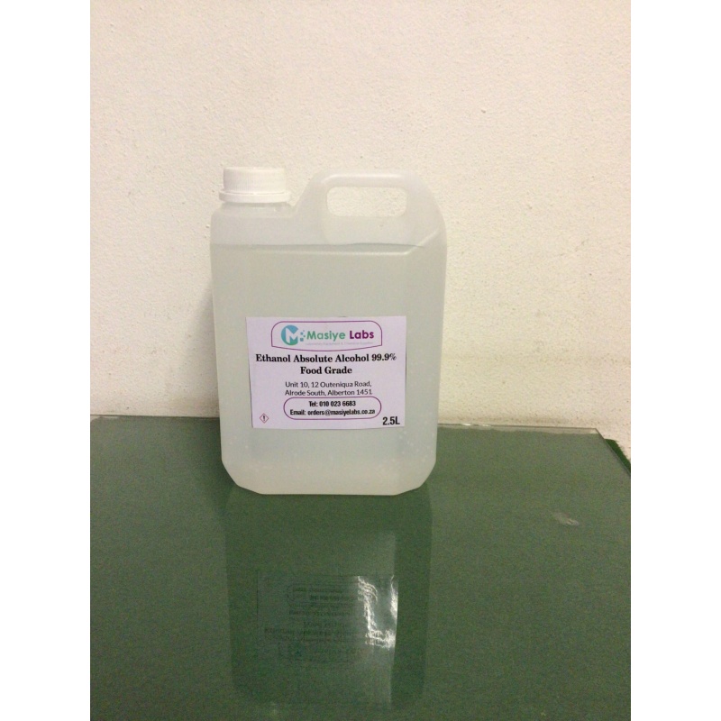Ethanol Absolute Food Grade 99.9 2.5L