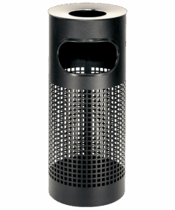 Square Punch Ashtray Litter Bin