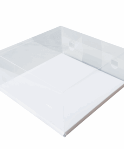 Clear Box with Clip – 250 x 250 x 130mm