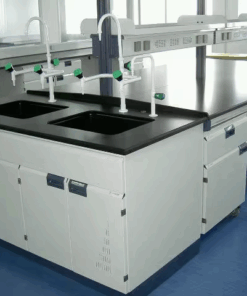 Laboratory Sink Cabinet With Faucet