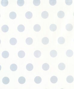 Silver Dot on Pearl Giftwrap (5m x 50cm)
