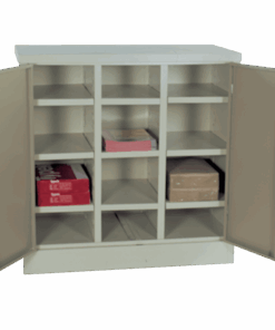 Steel Pigeon Hole Cupboard