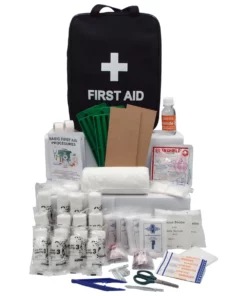 Regulation 3 (Factory) First Aid Kit (Government Spec) with First Aid Bag - Black
