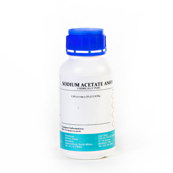 Sodium Acetate ANHY AR – 500g