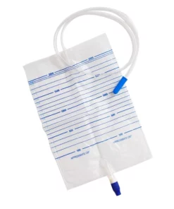 Urine Bag 2000ml & Anti Return Valve – 10 Unit