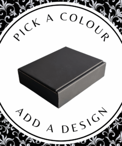 Design Shipper (S) – Black Kraft 200mm x 160mm x 50mm