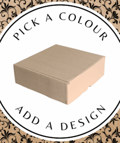 Design Shipper (Square) – Brown Kraft