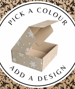 Design Shipper (M) – Brown Kraft 220mm x 180mm x 75mm