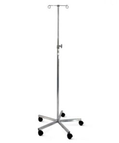 Mobile Infusion Stand – Stainless Steel