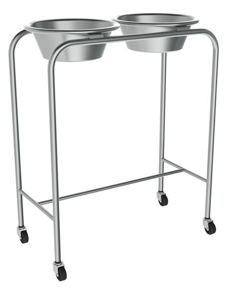 Mobile Double Bowl Stand St 331