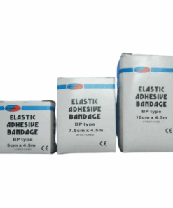 Bandage Adhesive Elastic – 100mmx4.5m Hc White Eab Heavy Sports Bandage