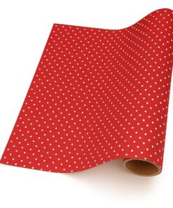 Spot – Red with White (5m x 50cm)